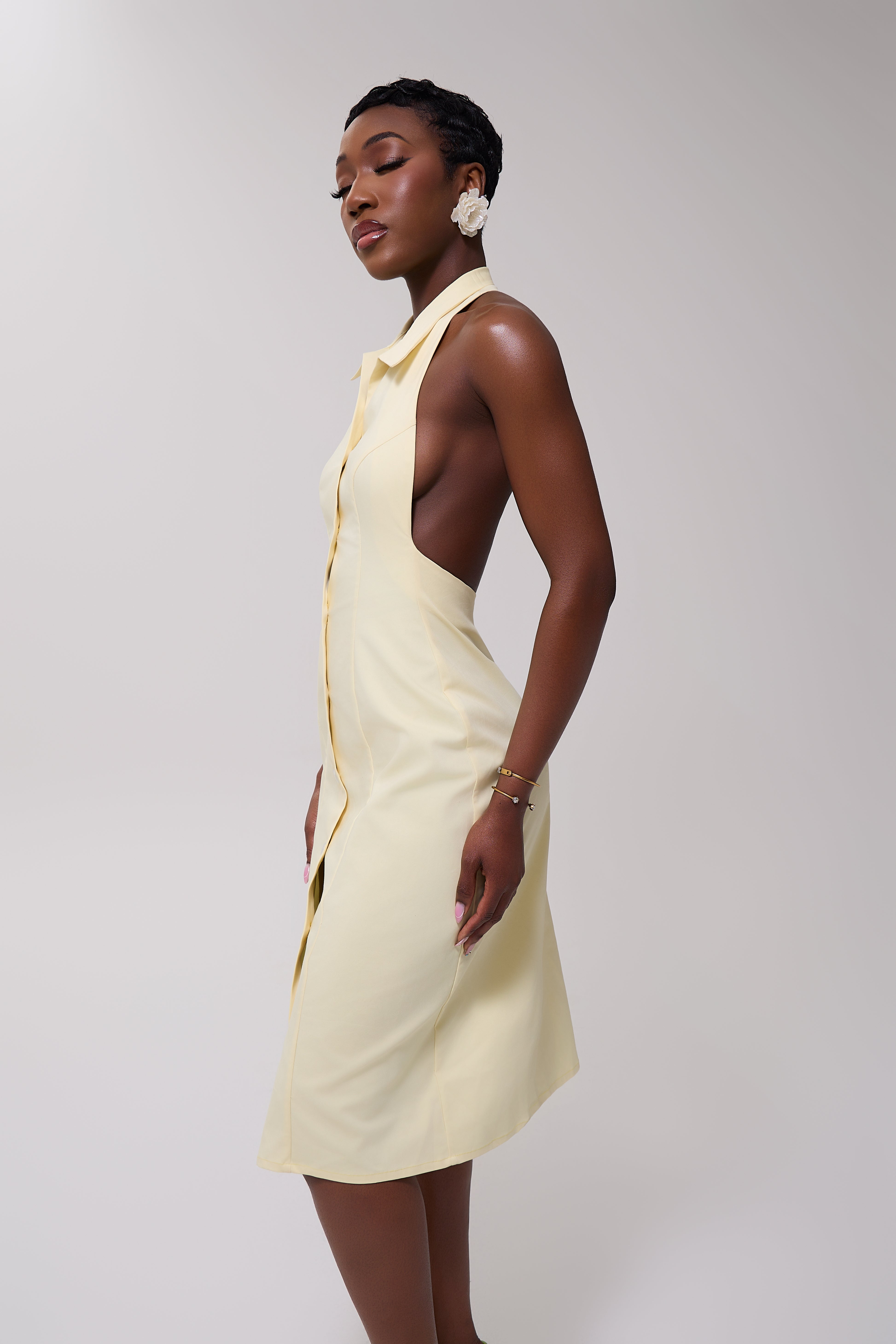 Waistcoat Midi Dress