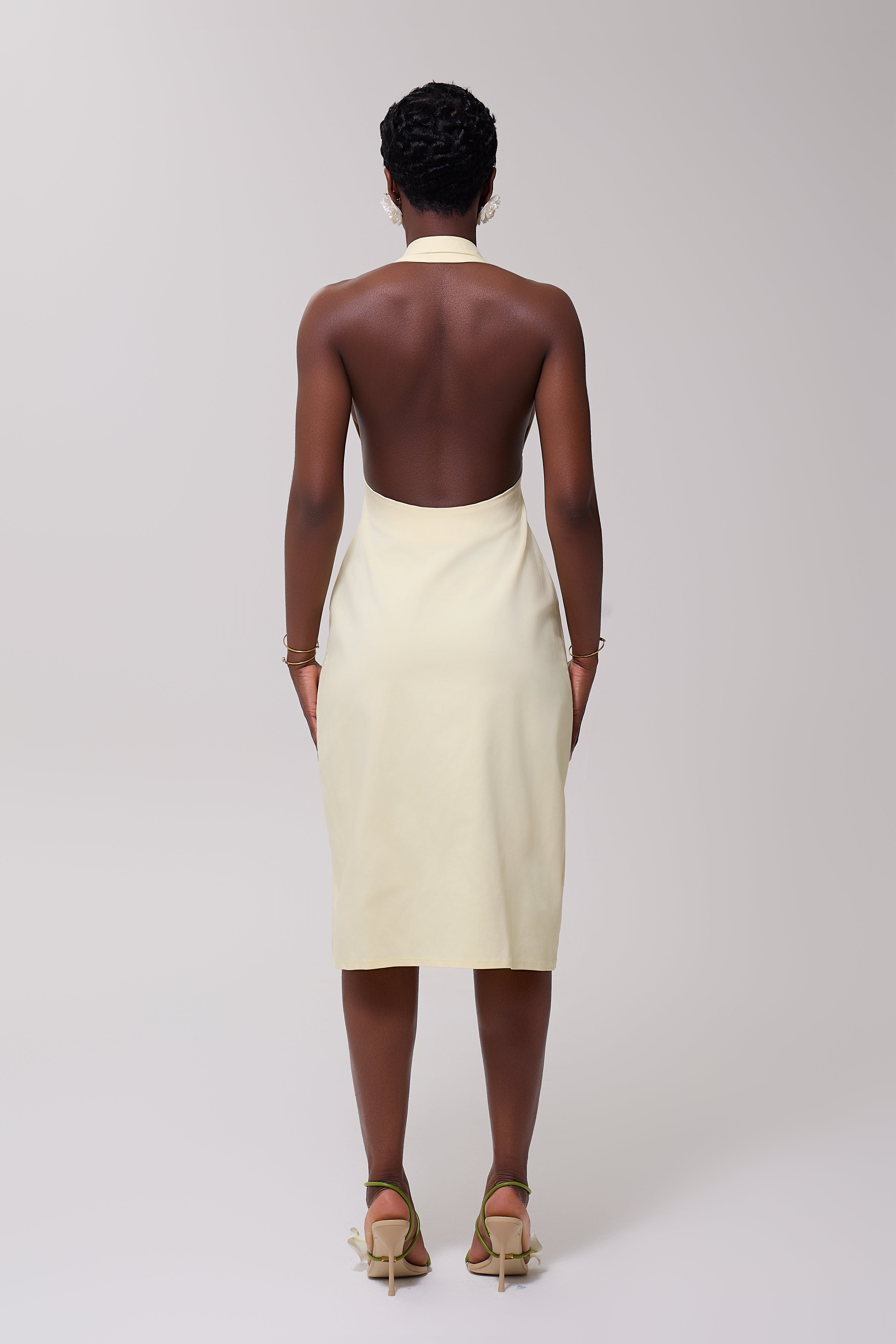 Waistcoat Midi Dress